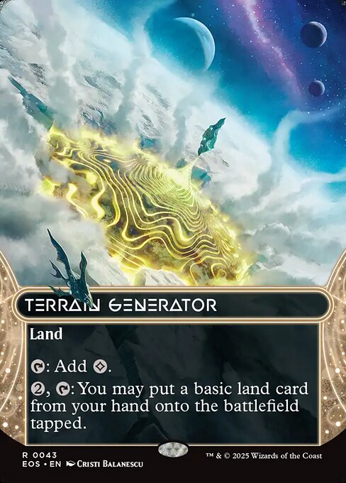 EOS: Terrain Generator (0043) (Borderless)