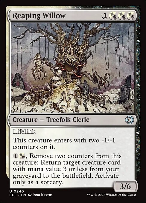 ECL: Reaping Willow (Foil)