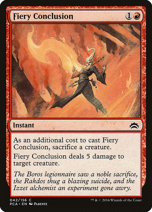 PCA: Fiery Conclusion