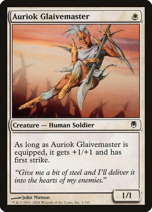 DST: Auriok Glaivemaster (Foil)