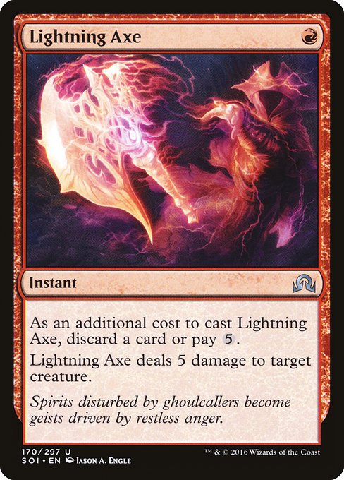 SOI: Lightning Axe (Foil)