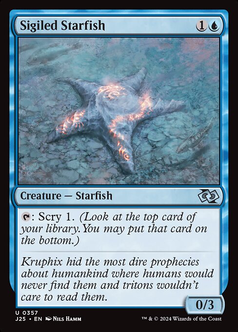 J25: Sigiled Starfish