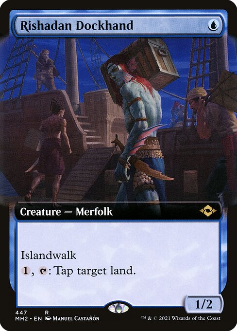 MH2: Rishadan Dockhand (Extended Art) (Foil)