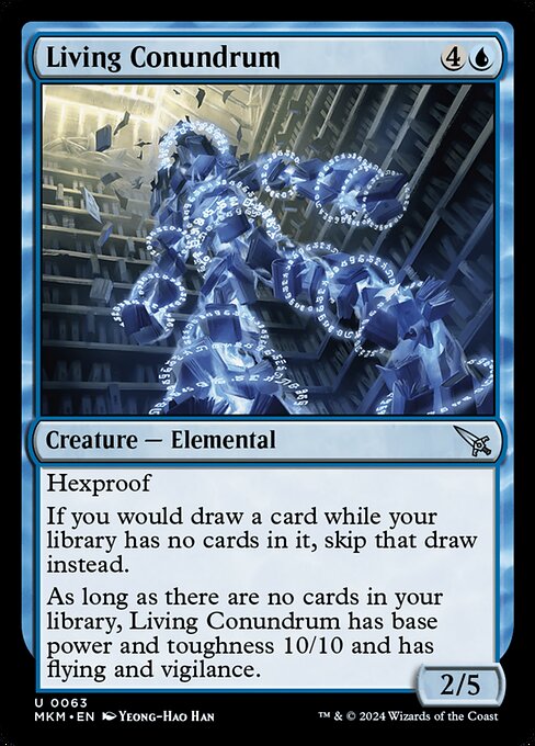 MKM: Living Conundrum (Foil)