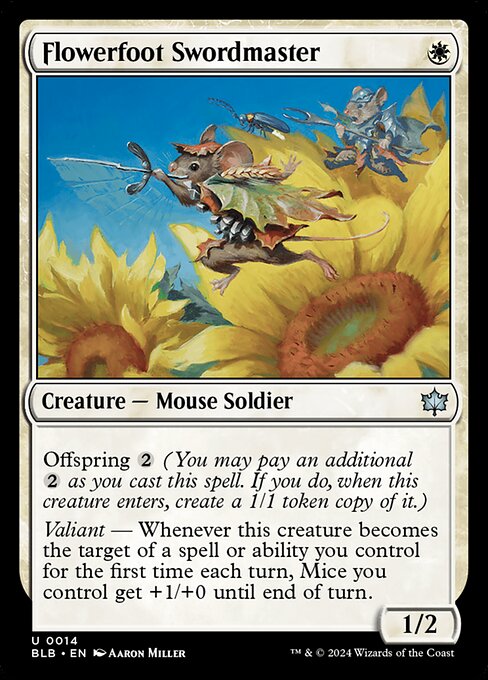 BLB: Flowerfoot Swordmaster (Foil)