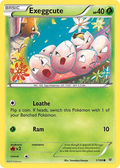 ROS: Exeggcute (Reverse Holofoil)