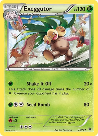 ROS: Exeggutor (Reverse Holofoil)