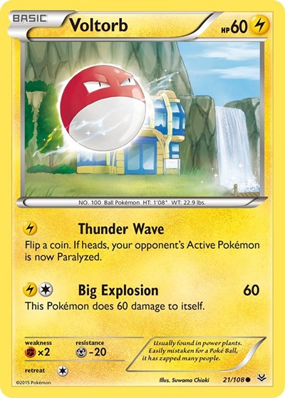 ROS: Voltorb (Reverse Holofoil)
