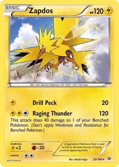 ROS: Zapdos (Reverse Holofoil)