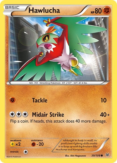 ROS: Hawlucha (Reverse Holofoil)