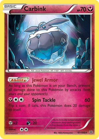 ROS: Carbink (Reverse Holofoil)