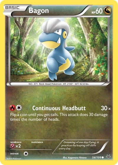 ROS: Bagon (54) (Reverse Holofoil)