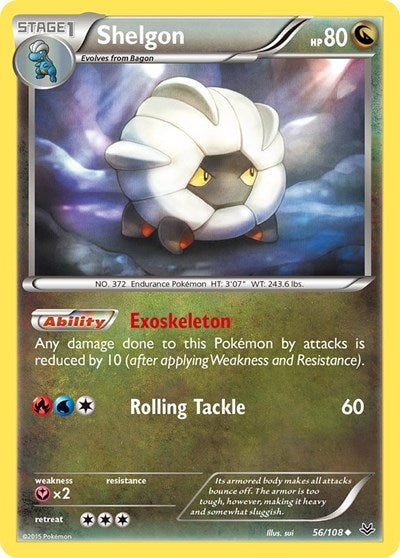 ROS: Shelgon (Reverse Holofoil)