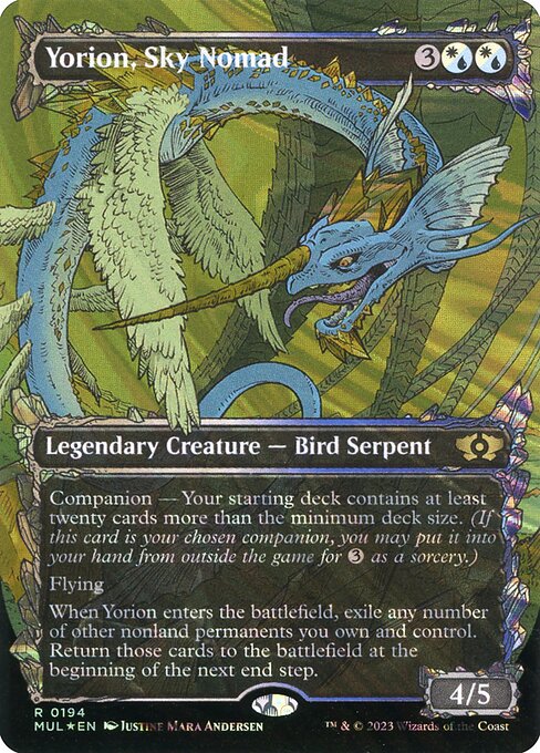 MUL: Yorion, Sky Nomad (Halo Foil)