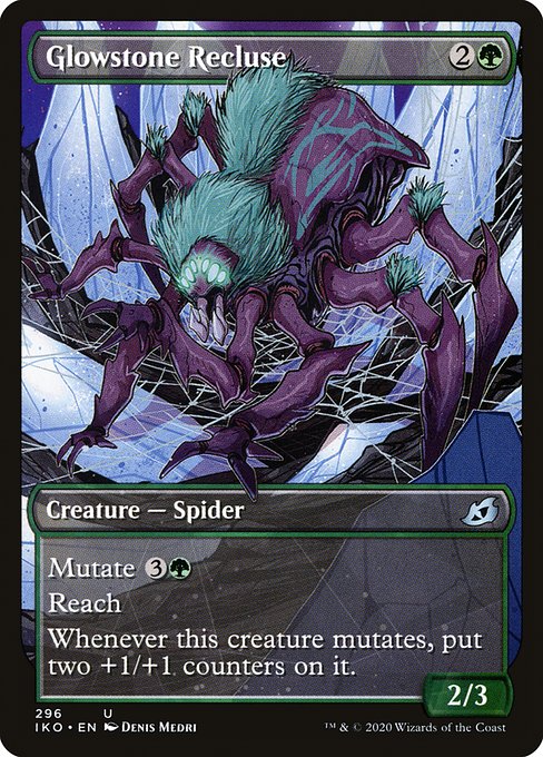 IKO: Glowstone Recluse (Showcase) (Foil)