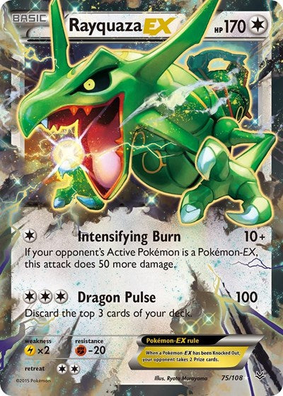 ROS: Rayquaza EX (75) (Holofoil)