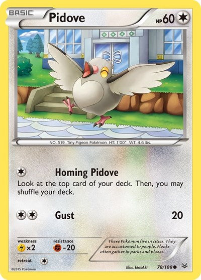 ROS: Pidove (Reverse Holofoil)