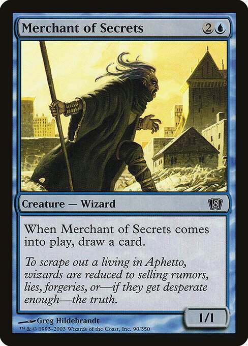 8ED: Merchant of Secrets (Foil)