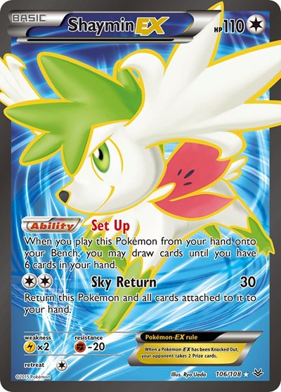 ROS: Shaymin EX (106 Full Art) (Holofoil)