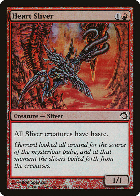 H09: Heart Sliver (Foil)