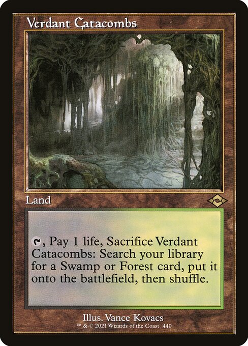 MH2: Verdant Catacombs (Retro Frame) (Foil Etched)