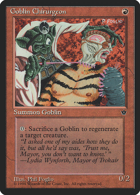 FEM: Goblin Chirurgeon (Foglio)