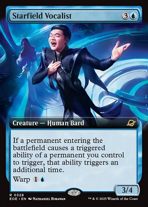 EOE: Starfield Vocalist (Extended Art) (Foil)