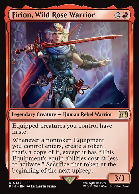 FIN: Firion, Wild Rose Warrior (Foil)
