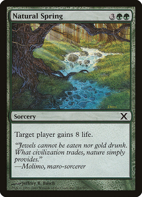 10E: Natural Spring (Foil)