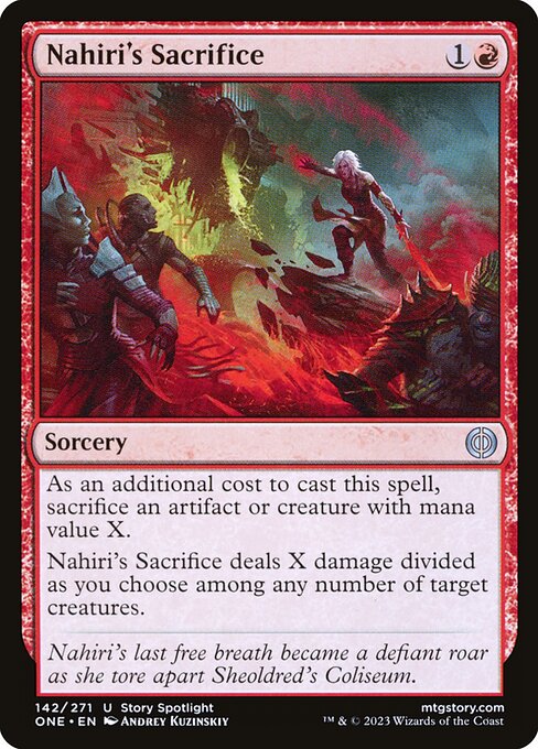 ONE: Nahiri's Sacrifice (Foil)