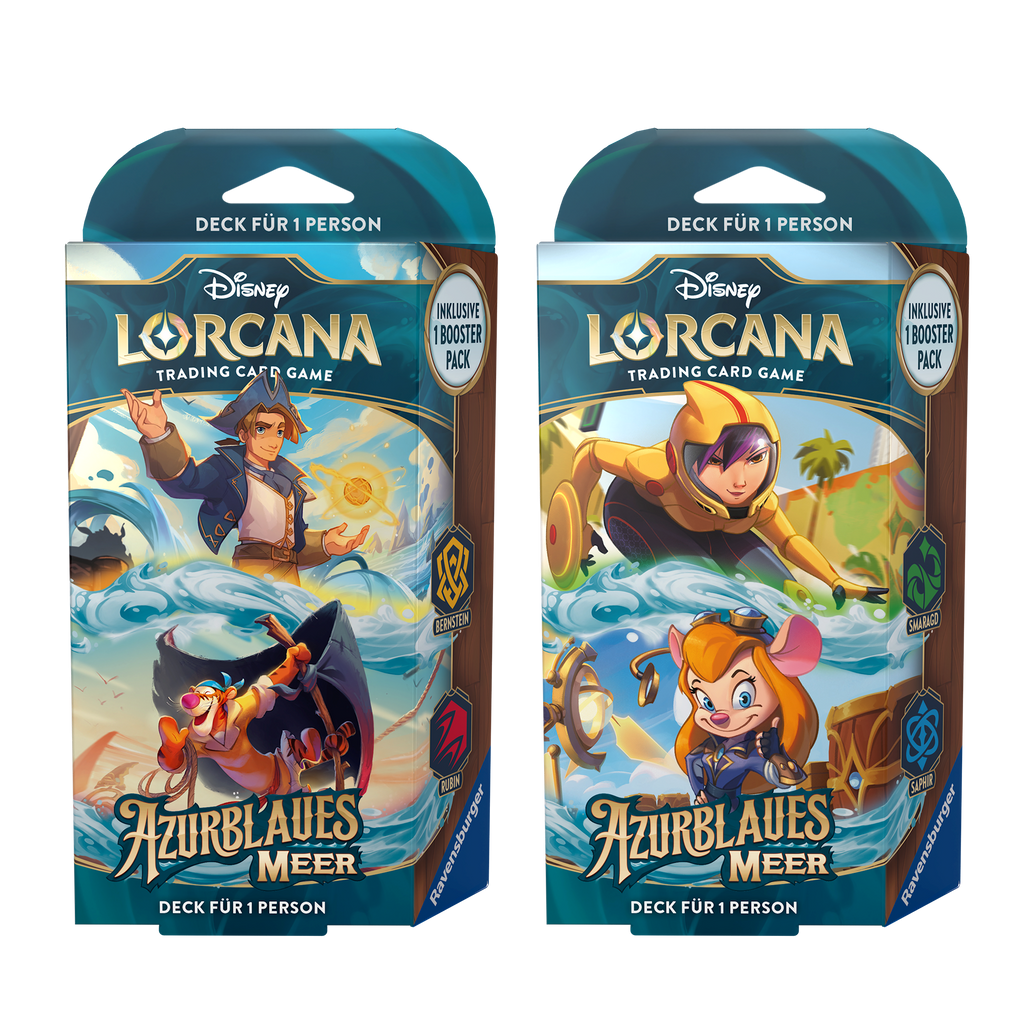 all starter decks lorcana Lorcana: Azurite Sea Starter Deck