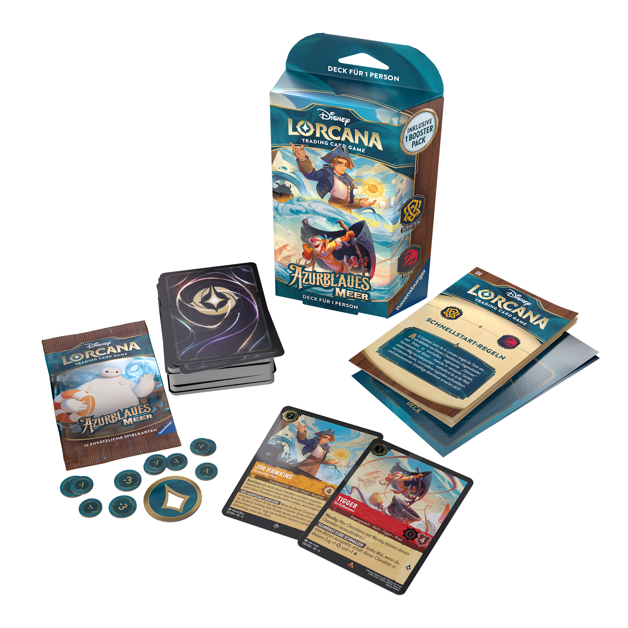 Lorcana: Azurite Sea Starter Deck