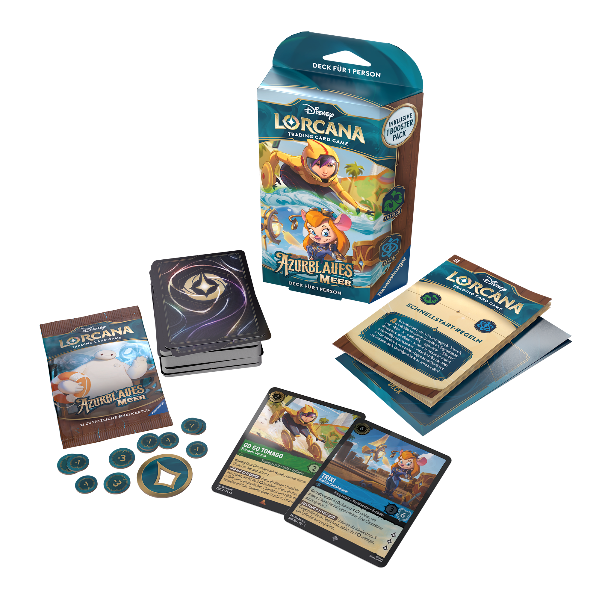 Lorcana: Azurite Sea Starter Deck