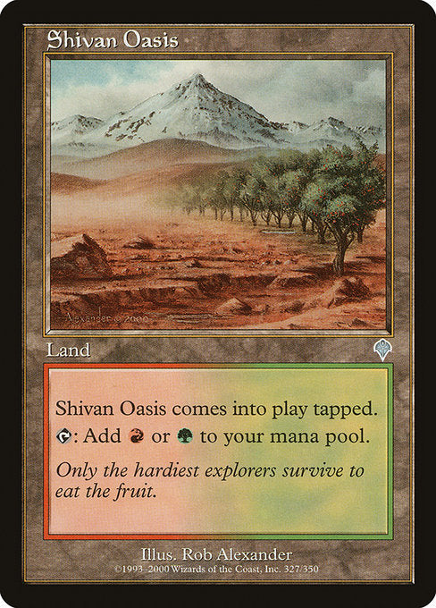 INV: Shivan Oasis (Foil)