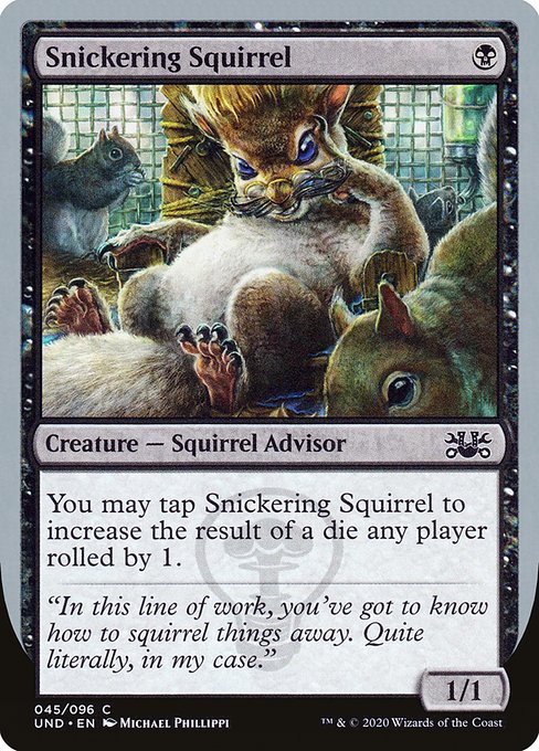 UND: Snickering Squirrel