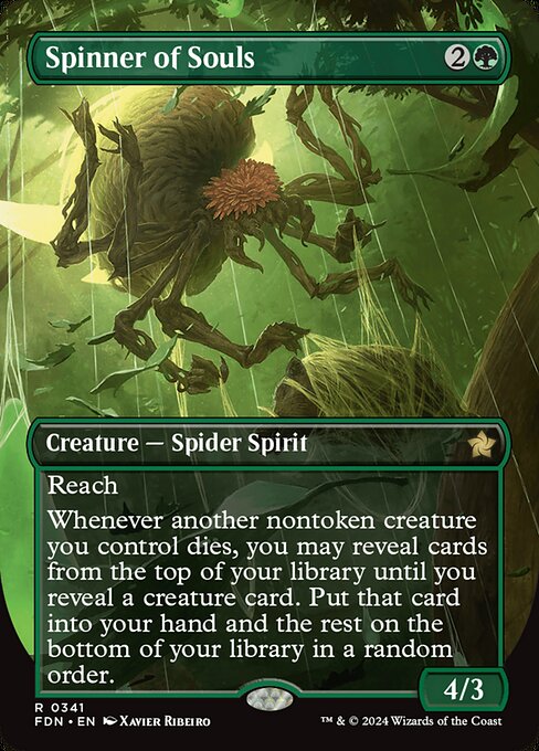 FDN: Spinner of Souls (Borderless) (Foil)