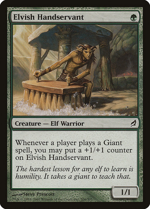 LRW: Elvish Handservant (Foil)