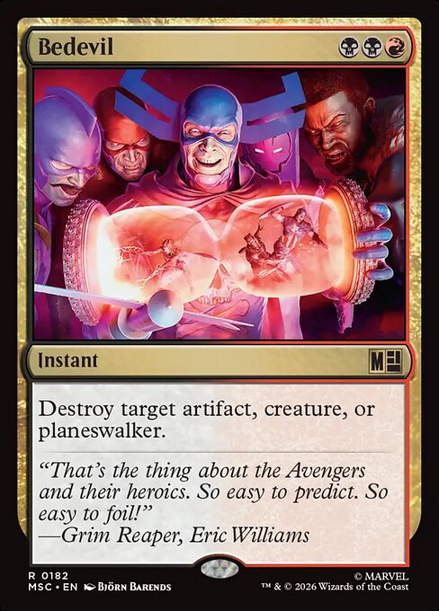 MSC: Bedevil
