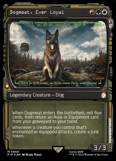 PIP: Dogmeat, Ever Loyal (Showcase) (Surge Foil)
