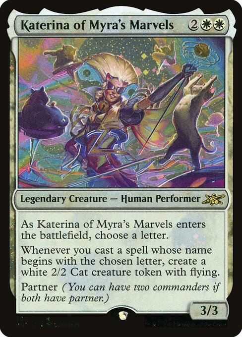 UNF: Katerina of Myra's Marvels (Galaxy Foil)