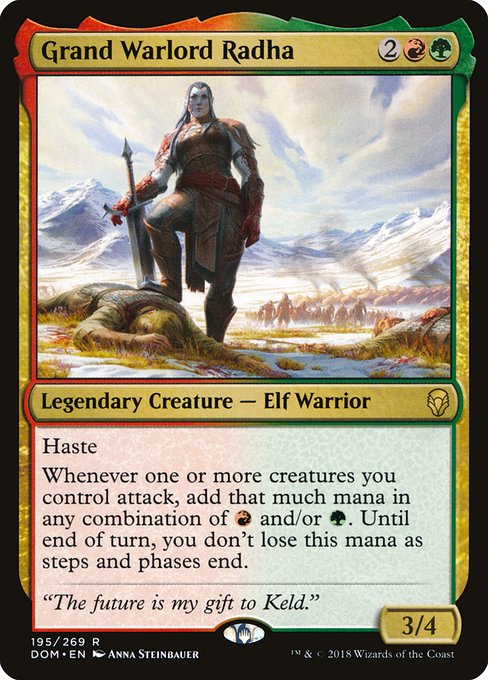 DOM: Grand Warlord Radha (Foil)