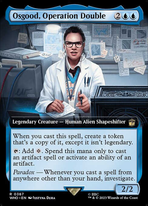 WHO: Osgood, Operation Double (Extended Art) (Foil)