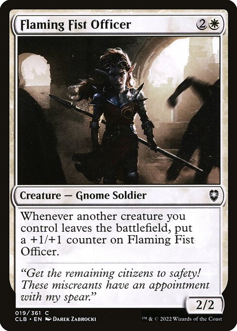 CLB: Flaming Fist Officer