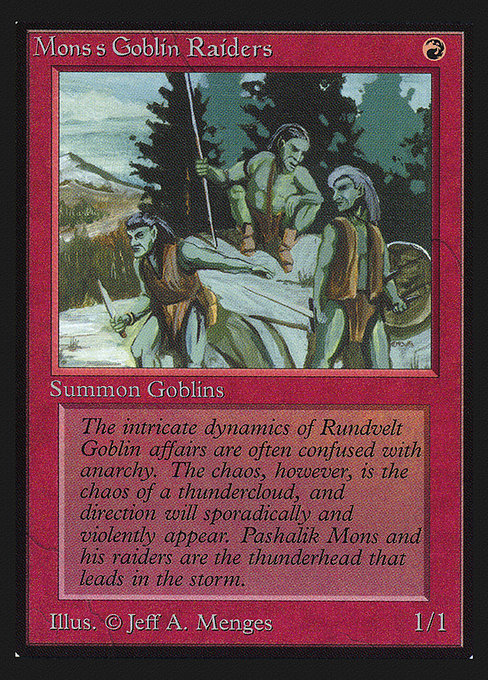 CEI: Mons's Goblin Raiders (IE)