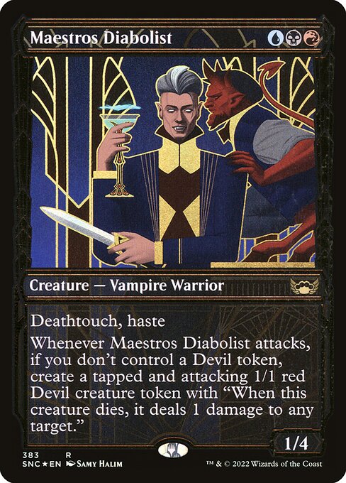 SNC: Maestros Diabolist (Gilded Foil)