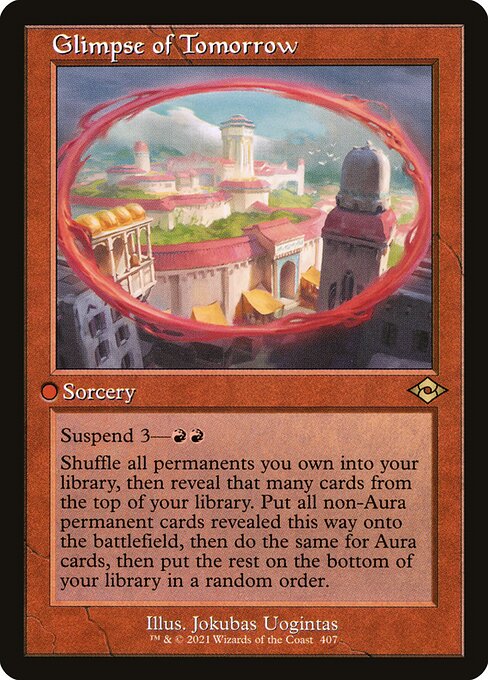 MH2: Glimpse of Tomorrow (Retro Frame) (Foil)