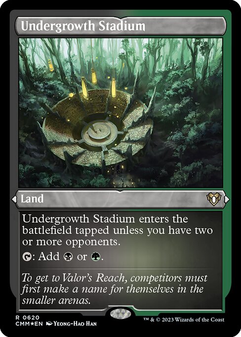CMM: Undergrowth Stadium (Foil Etched)