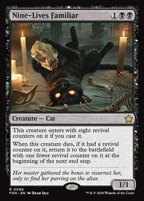 FDN: Nine-Lives Familiar (Foil)