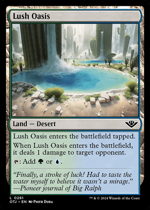OTJ: Lush Oasis