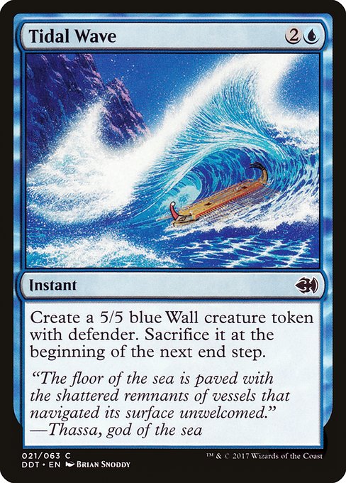 DDT: Tidal Wave